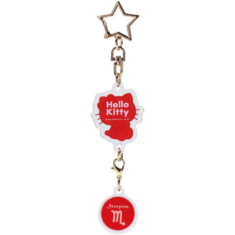 HELLO KITTY - Hello Kitty - Scorpio Astrological Symbol Keychain