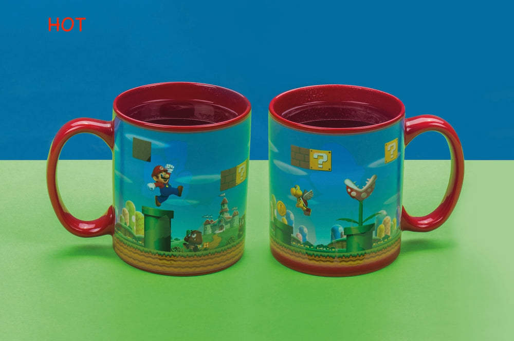 SUPER MARIO BROS - Vintage - Heat Change Mug
