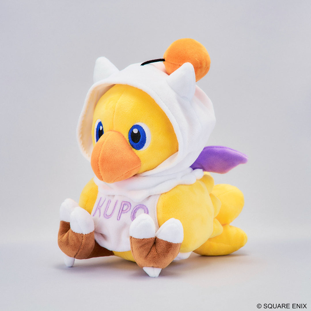 FINAL FANTASY - Chocobo Moogle Hoodie - Plush Picture Book 15cm