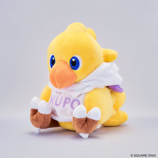 FINAL FANTASY - Chocobo Moogle Hoodie - Plush Picture Book 15cm