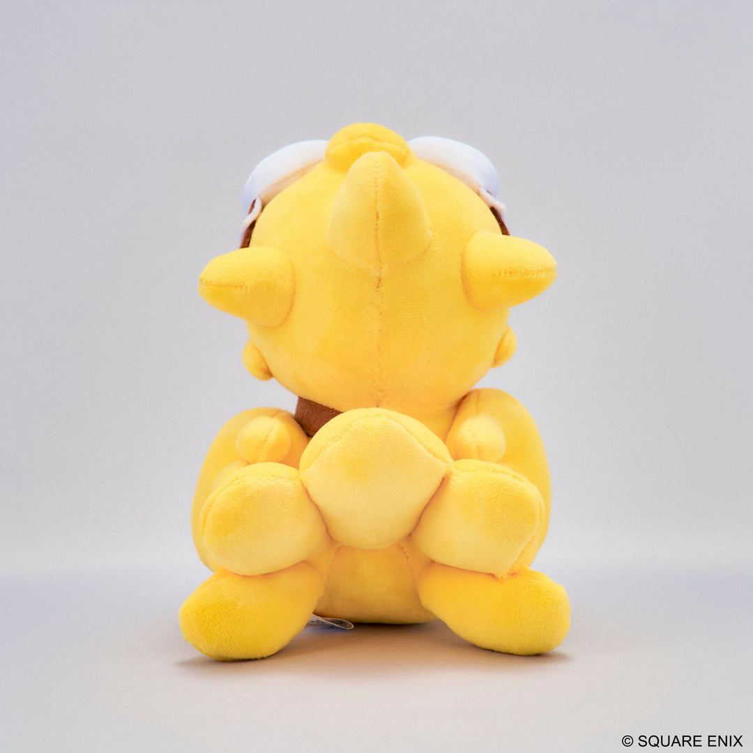 FINAL FANTASY - Chocobo & The flying ship - Plush Picture Book 16cm