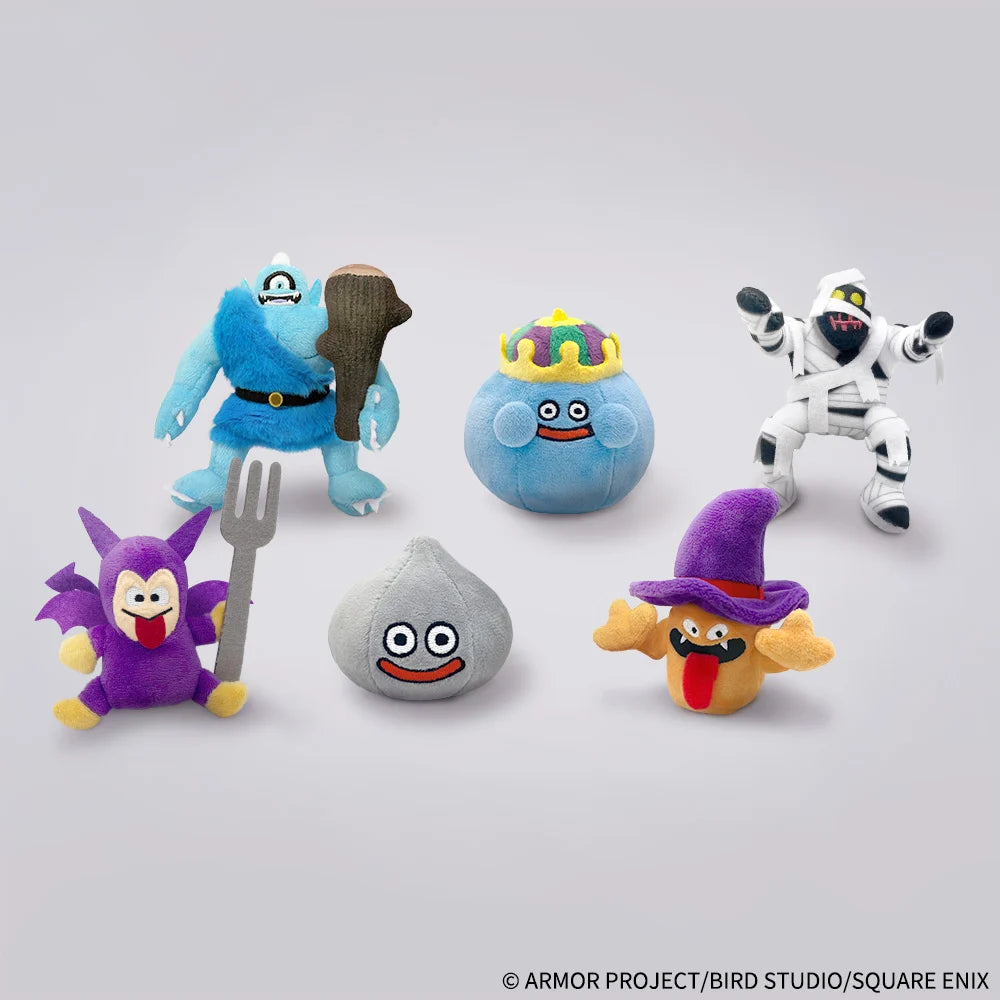 DRAGON QUEST - Mini Puppet Plush Collection (6pcs) - Vol. 1