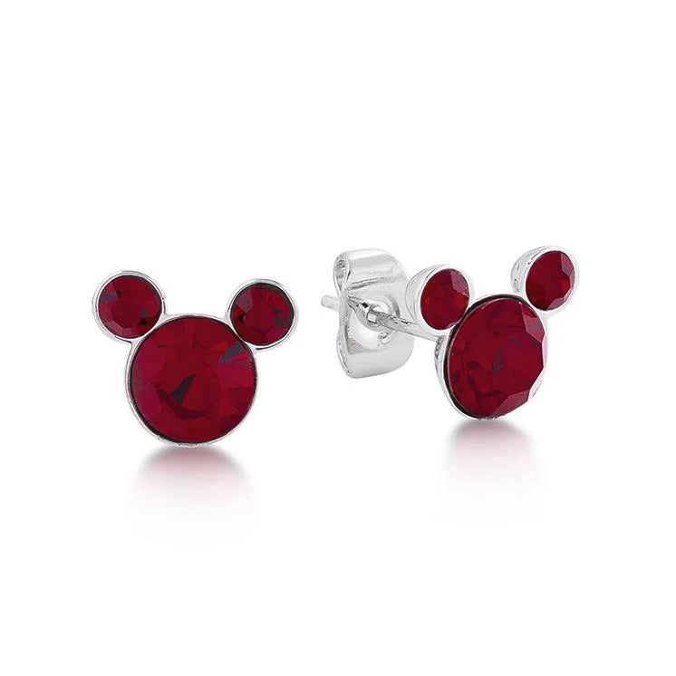 DISNEY MICKEY MOUSE - Birthstone Stud - January