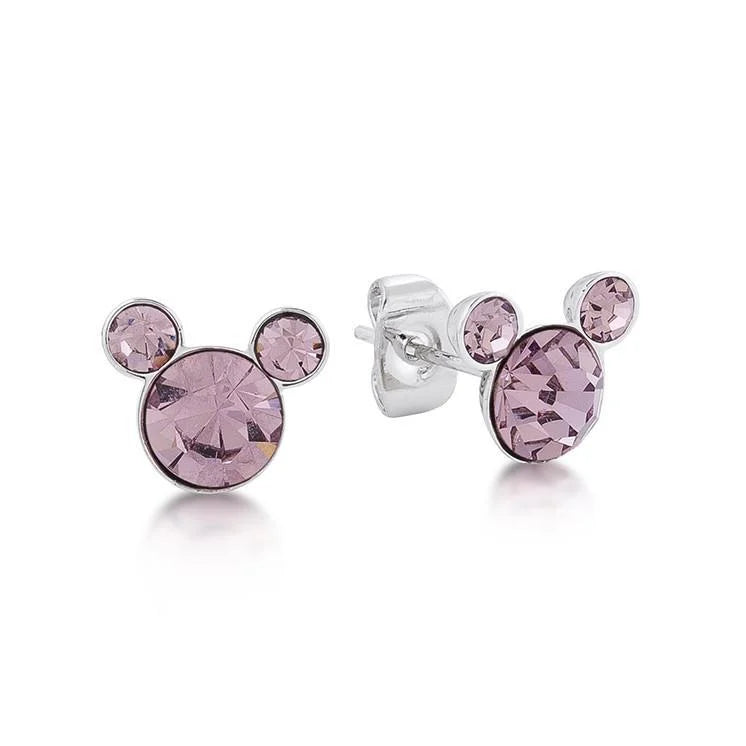 DISNEY MICKEY MOUSE - Birthstone Stud - June