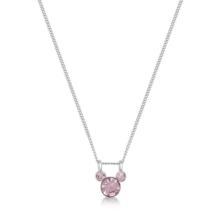 DISNEY MICKEY MOUSE - Birthstone Necklace - June
