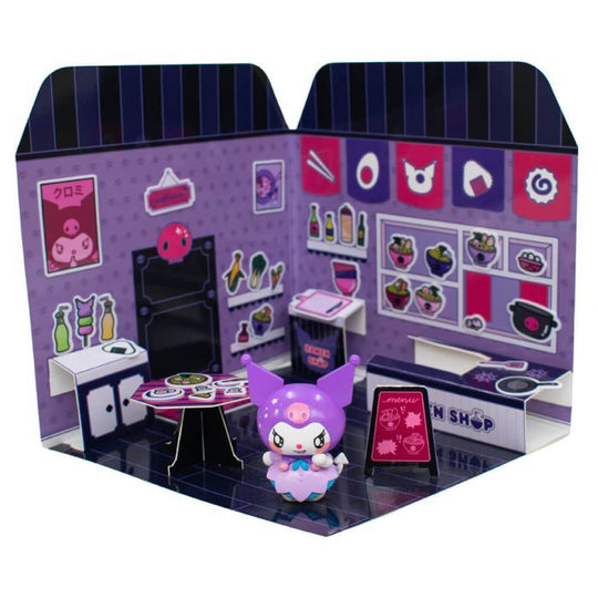 HELLO KITTY - Kuromi 6cm Sticker House Ramen Restaurant