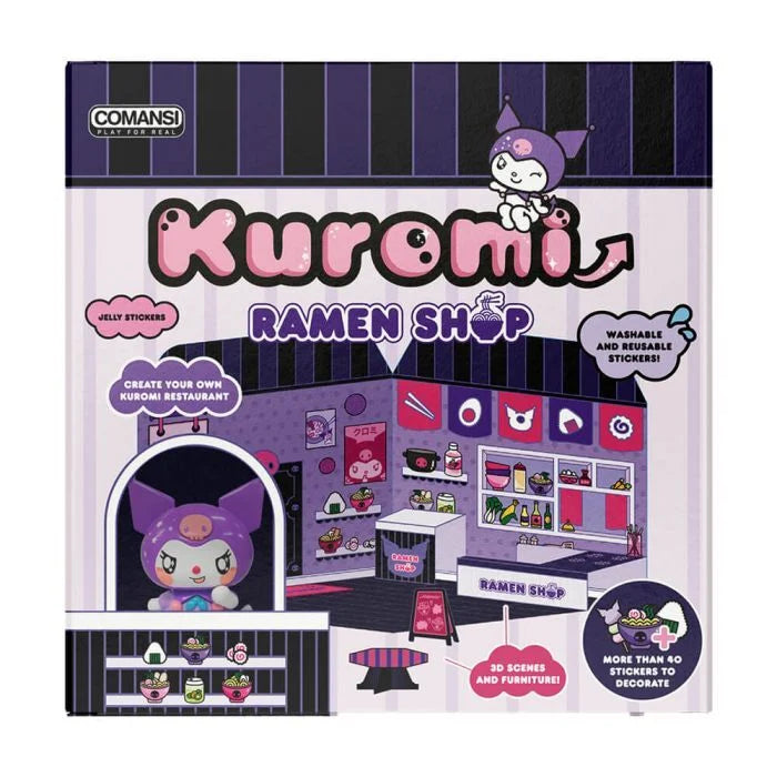 HELLO KITTY - Kuromi 6cm Sticker House Ramen Restaurant