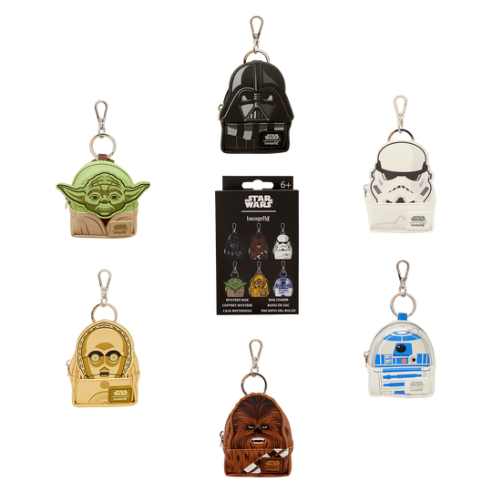 STAR WARS - Mini Backpack Bag Charm Loungefly Mystery Box