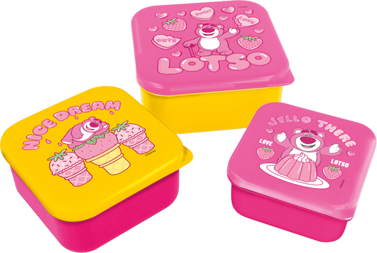 TOY STORY - Lotso - Snack Boxes - 3 pcs