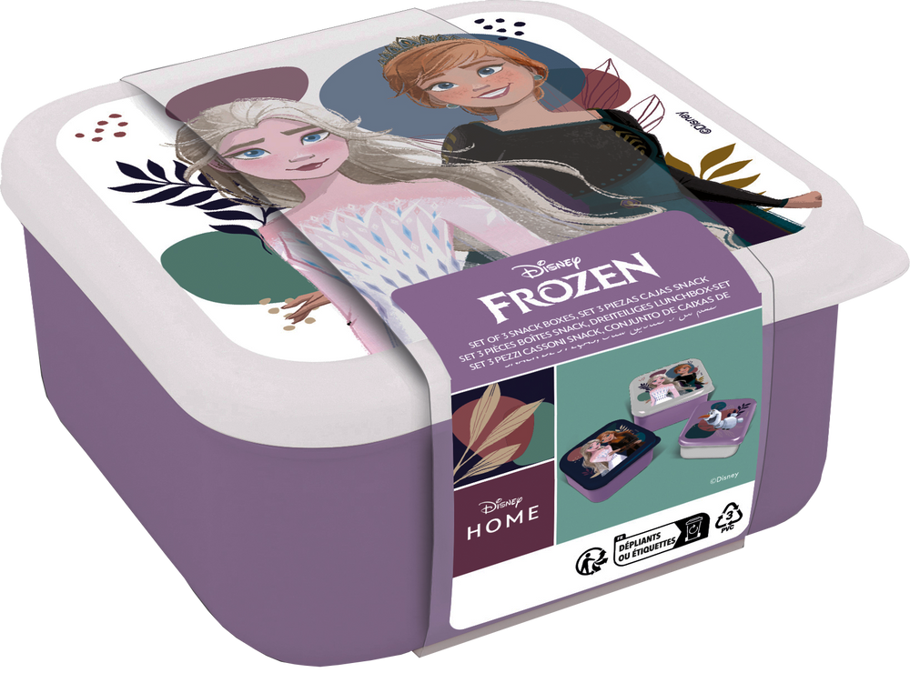 FROZEN - Elsa & Anna - Snack Boxes - 3 pcs