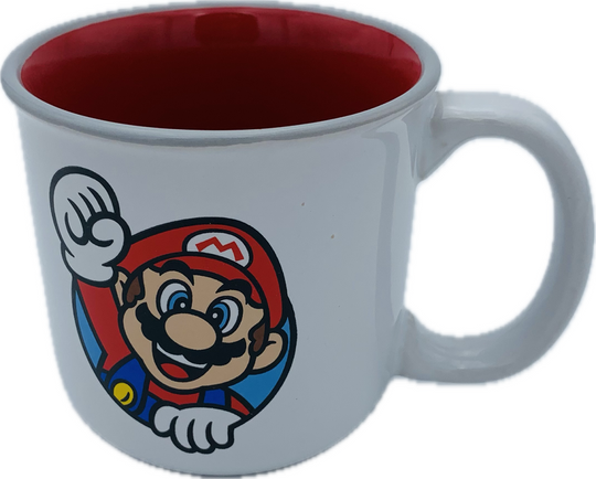 SUPER MARIO - Mario - Breakfast Mug - 14oz