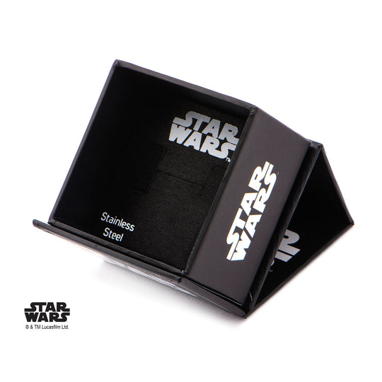 STAR WARS - Men's Stainless Steel 3D Stormtrooper Ring - Size 10