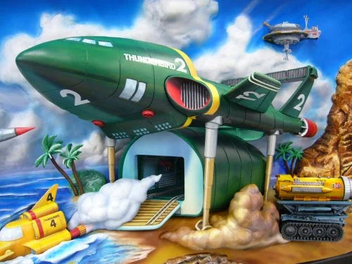 Thunderbirds - Real Artwork Series 3D Art Poster 37 x 47 x 11 cm