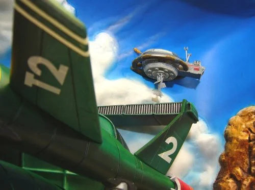 Thunderbirds - Real Artwork Series 3D Art Poster 37 x 47 x 11 cm
