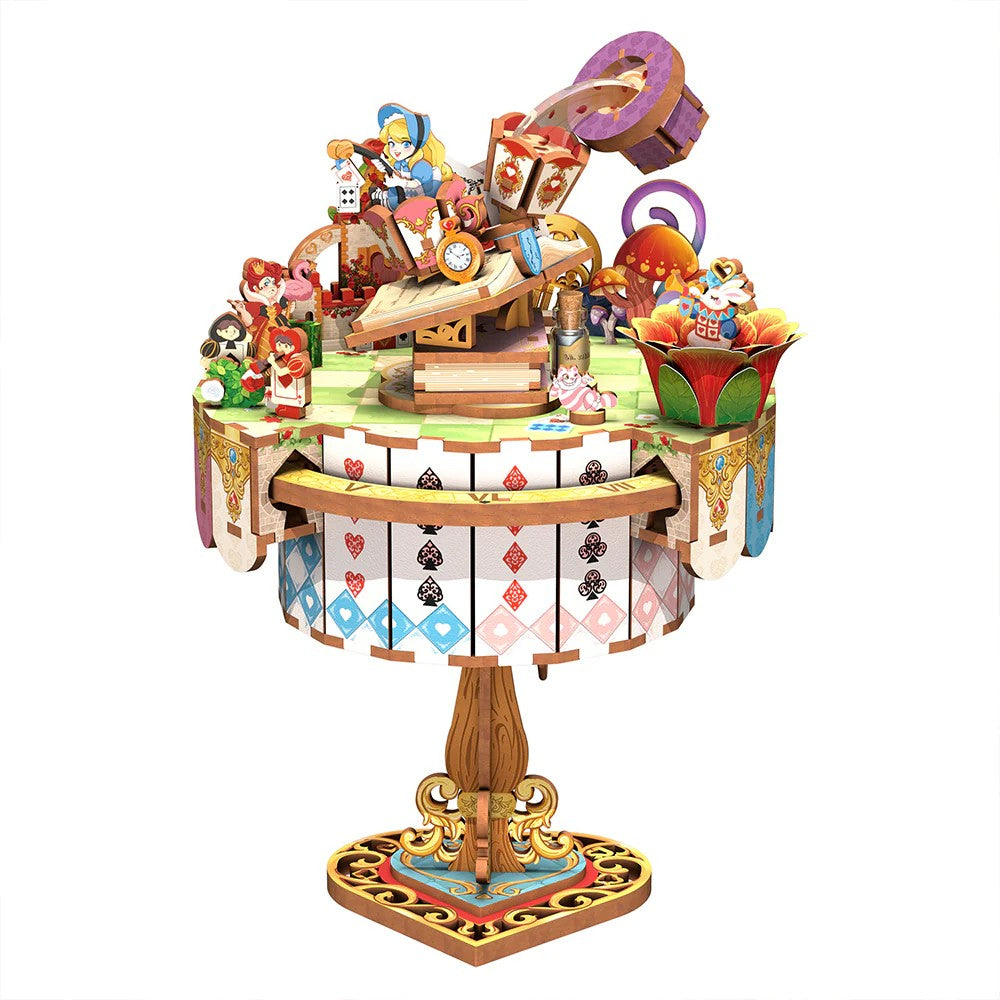 ALICE'S TEA PARTY - DIY Musical box - 209pcs