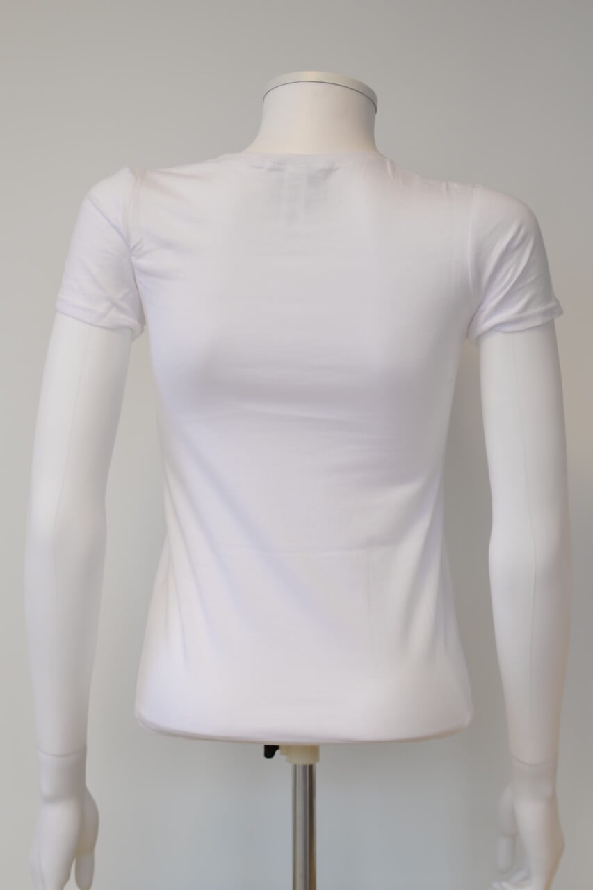 SKELANIMALS - T-Shirt VALENTIN Femme White Basic (XL)