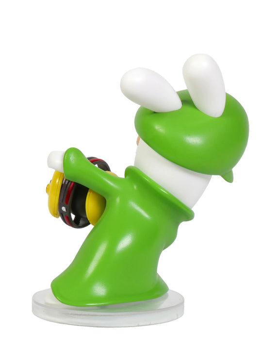 MARIO + RABBIDS KINGDOM - Figurine 3 inch Rabbit Luigi (Ubisoft)