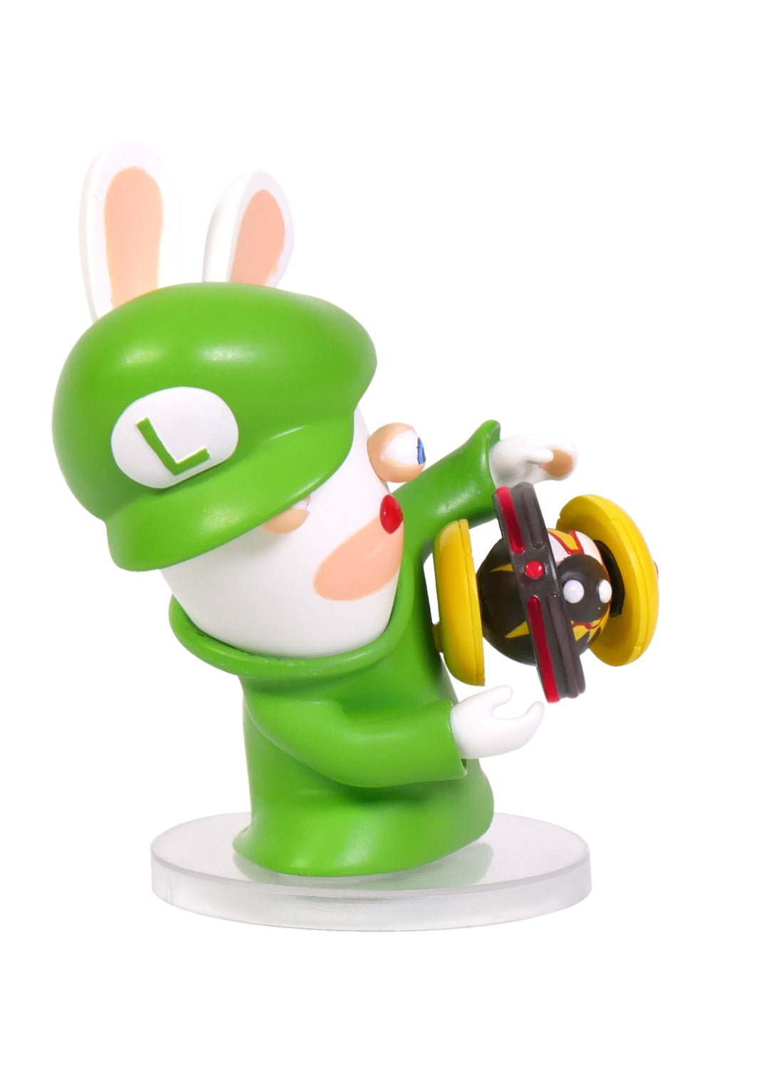 MARIO + RABBIDS KINGDOM - Figurine 3 inch Rabbit Luigi (Ubisoft)