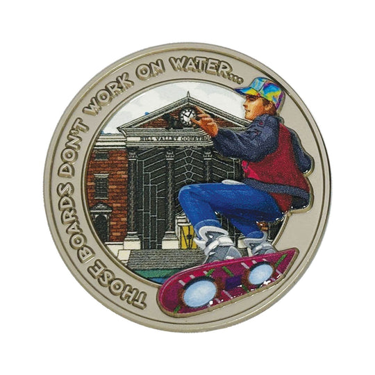 BACK TO THE FUTURE - Hoverboard - Limited Edition Coin