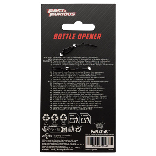FAST & FURIOUS - Magnetic Wrench - Bottle Opener