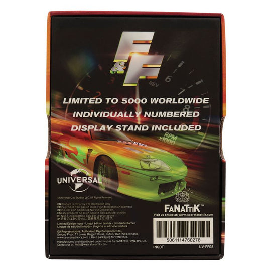 FAST & FURIOUS - Stained Glass - Limited Edition Ingot