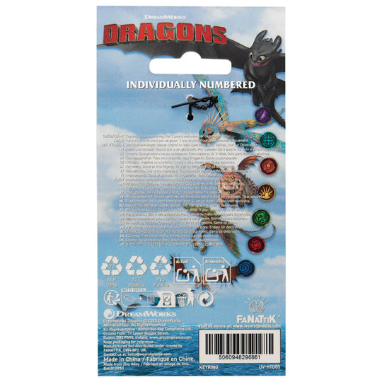 HOW TO TRAIN YOUR DRAGON - Night Fury - Limited Edition Keyring