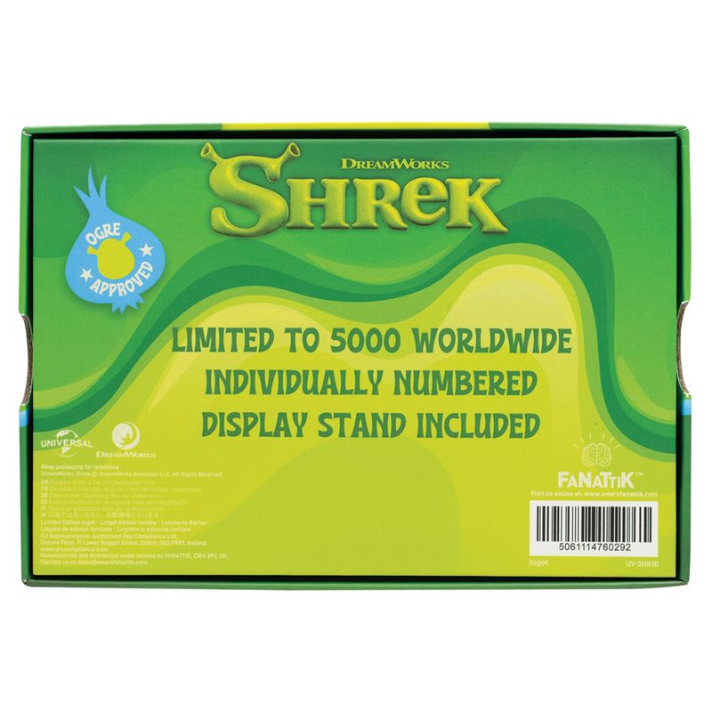 SHREK - Metal Film Strip Collectible