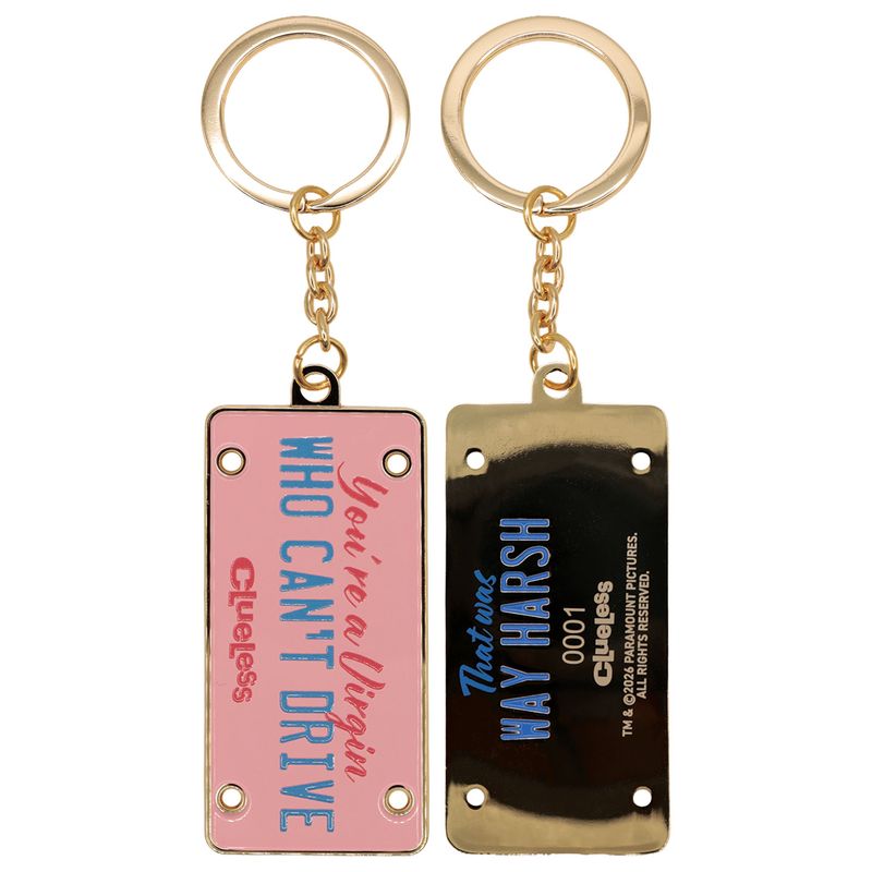 CLUELESS - License Plate - Limited Edition Keyring