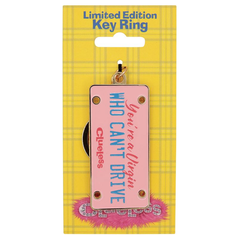 CLUELESS - License Plate - Limited Edition Keyring
