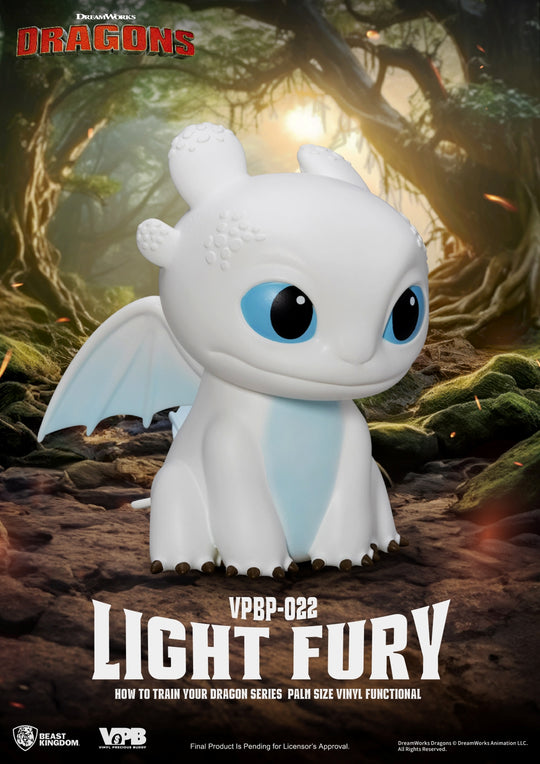 HOW TO TRAIN YOUR DRAGON - Light Fury - Bank Vinyl Figure 12cm