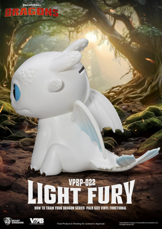 HOW TO TRAIN YOUR DRAGON - Light Fury - Bank Vinyl Figure 12cm