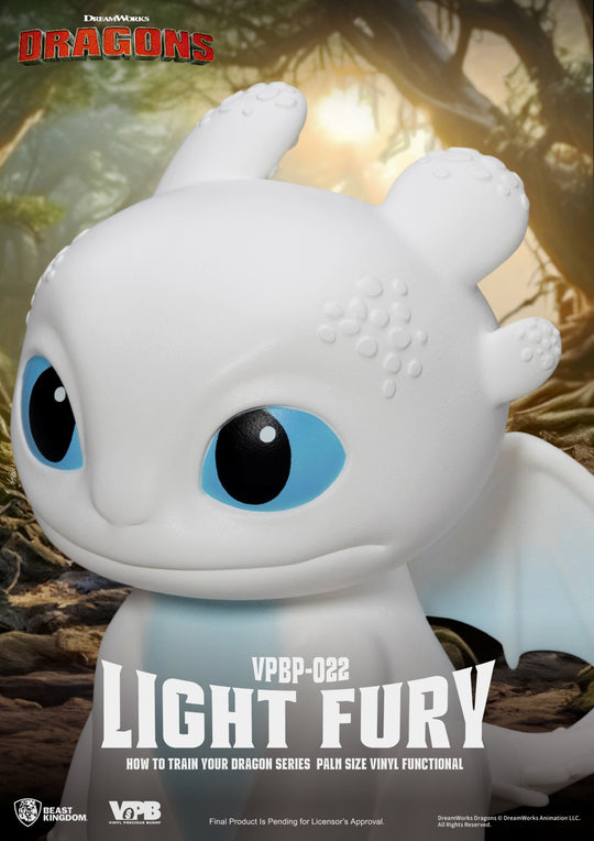 HOW TO TRAIN YOUR DRAGON - Light Fury - Bank Vinyl Figure 12cm