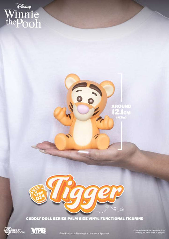 DISNEY - Tigger - Bank Cuddly Doll 12cm