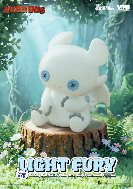 HOW TO TRAIN YOUR DRAGON - Light Fury - Bank Vinyl Figure 11.2cm