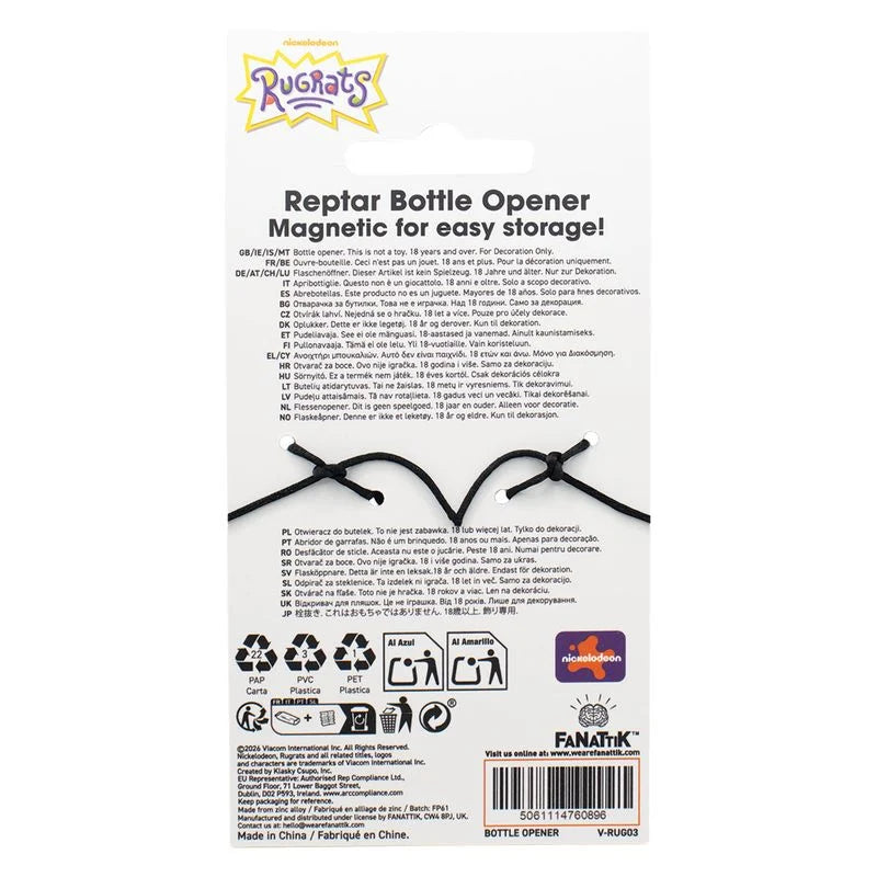 RUGRATS - Reptar "35th Anniversary" - Limited Edition Bottle Opener