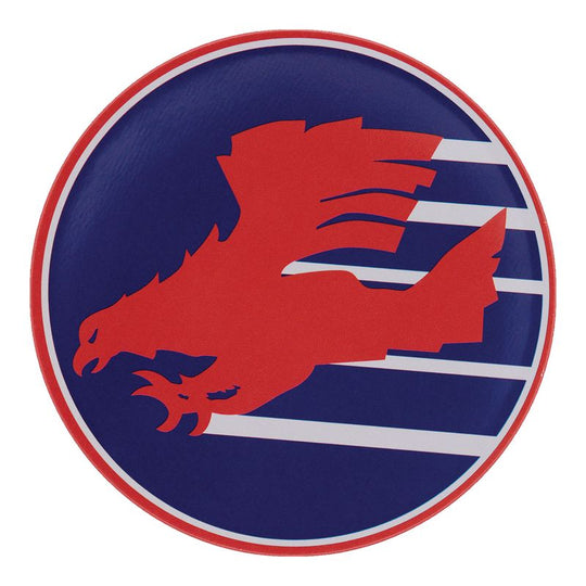TOP GUN - 4 Embossed Metal Coasters