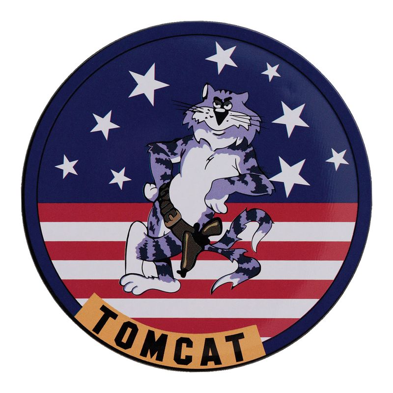 TOP GUN - 4 Embossed Metal Coasters