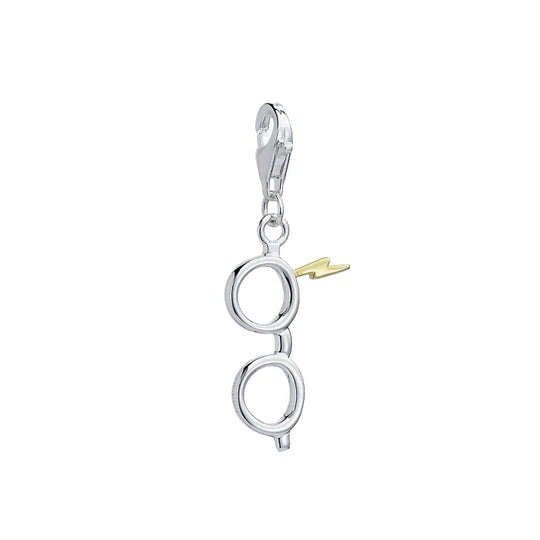 HARRY POTTER - Lightning Bolt & Glasses - Clip on Charm for Bracelet