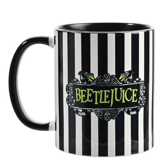 BEETLEJUICE - Black&White - Adam - Inner Colored Mug - 10Oz