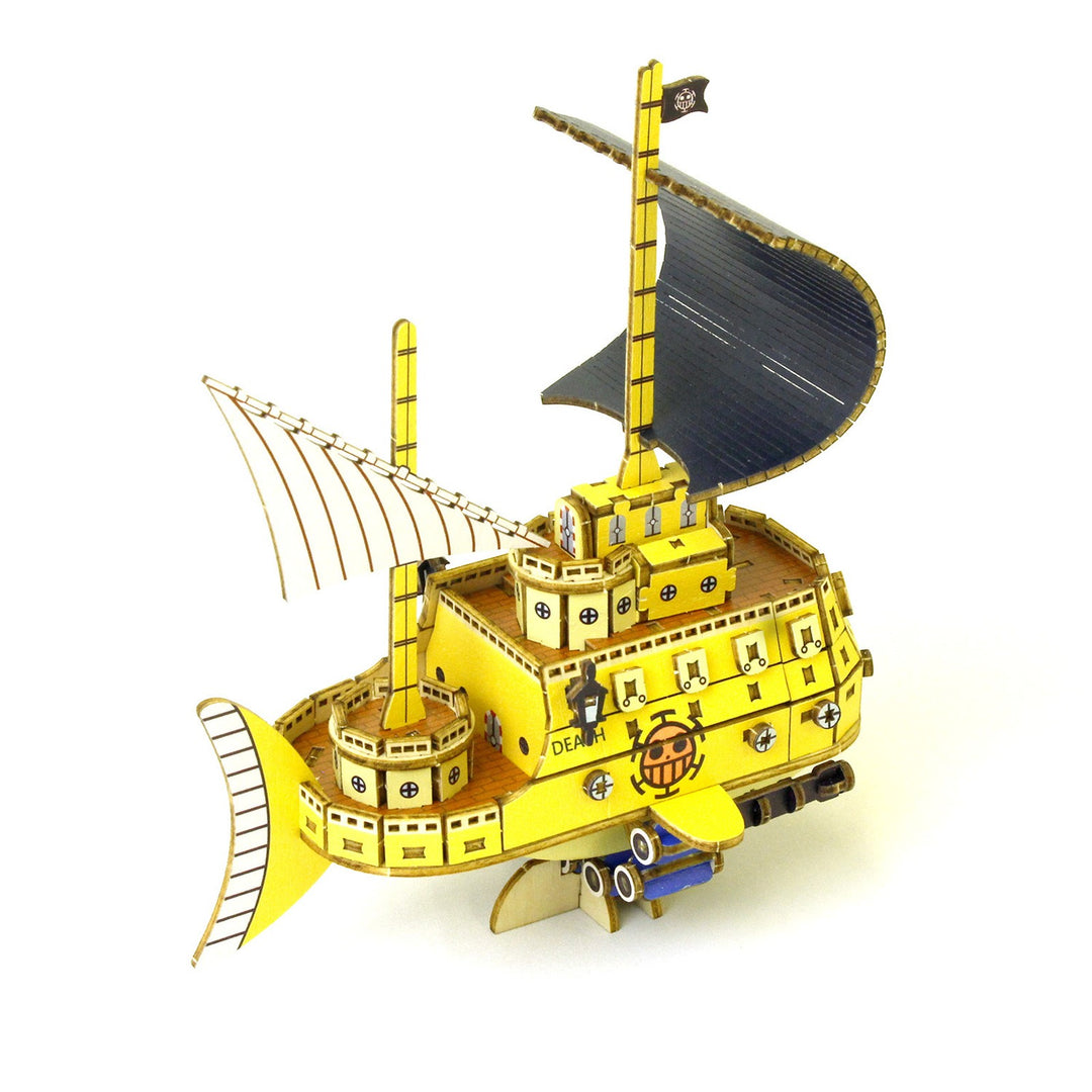 ONE PIECE - Law's Submarine - Wood Model Kit 13.2x8.5x16cm