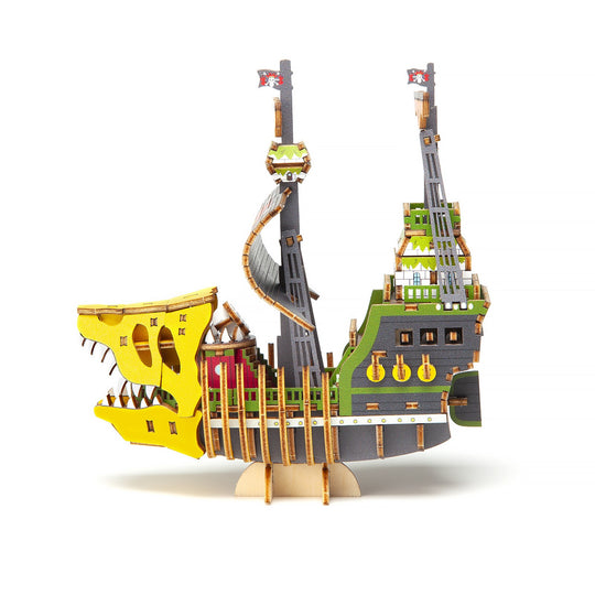 ONE PIECE - Victoria Punk - Wood Model Kit 12.5x7x13.5cm