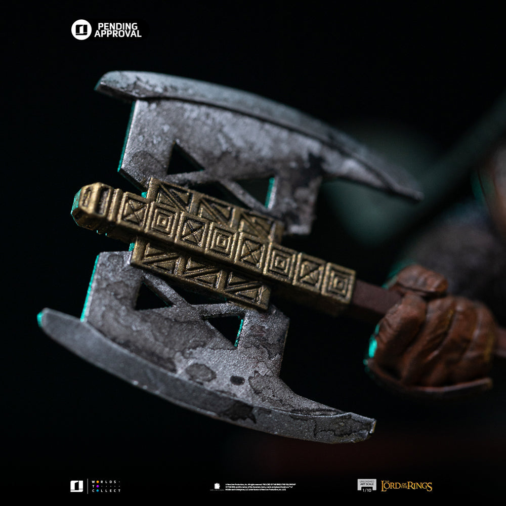 LOTR - Gimli - Statue Unleashed Art Scale 1/10 25.3cm