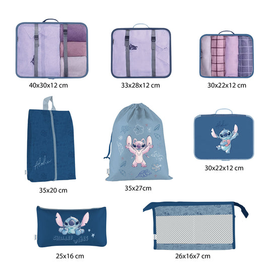 STITCH - Suitcase Organizers - 8 pc.