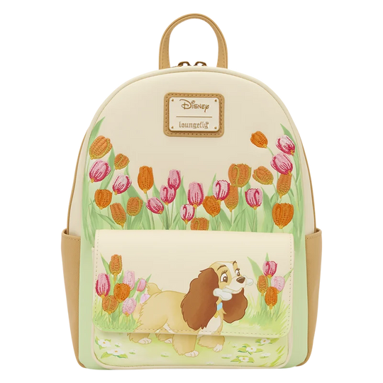 LADY AND THE TRAMP - Pastel Tulip - Mini Backpack LoungeFly