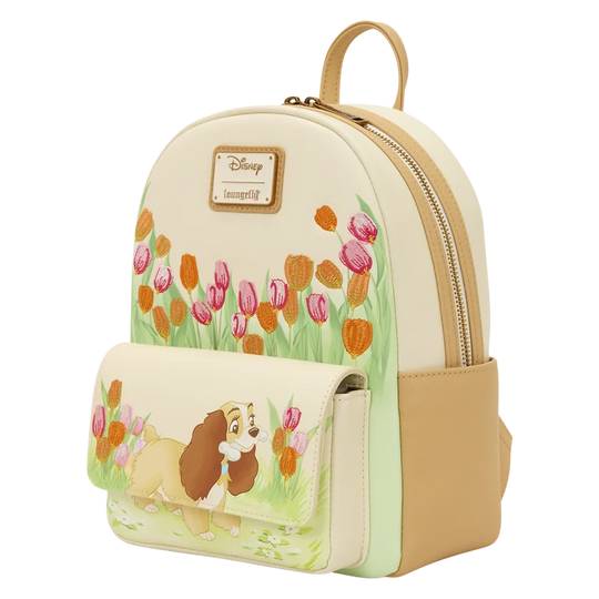 LADY AND THE TRAMP - Pastel Tulip - Mini Backpack LoungeFly