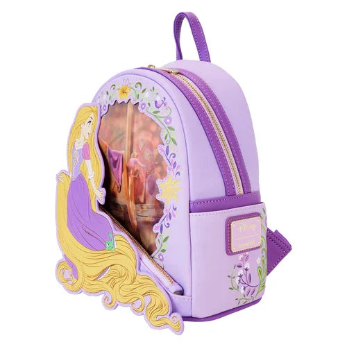 DISNEY PRINCESS - Rapunzel - Lenticular Mini Backpack LoungeFly