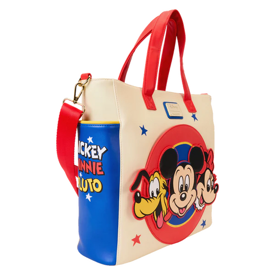 DISNEY-Mickey & Friend -Mini Backpack & Tote Bag convertible Loungefly
