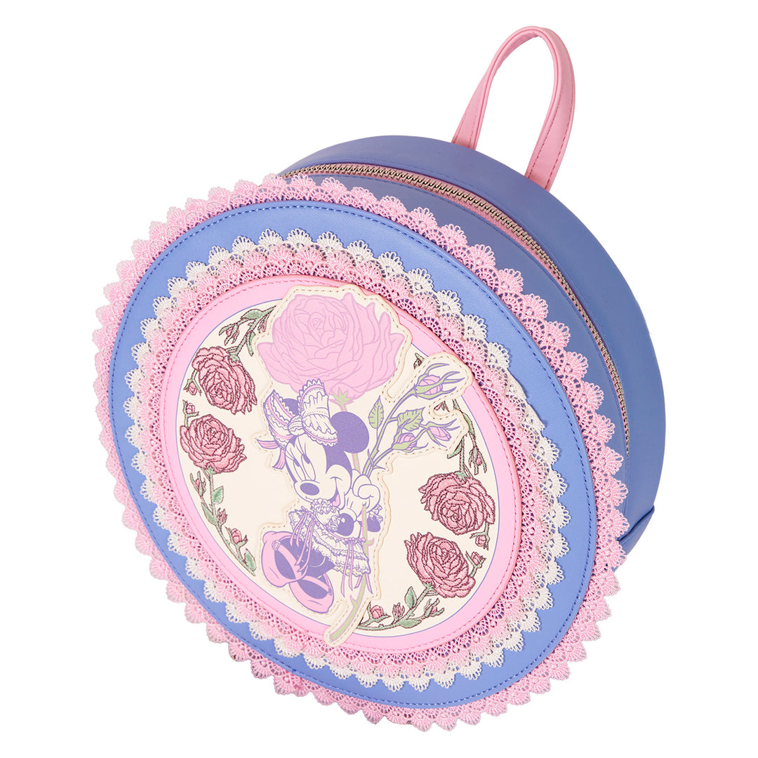 DISNEY - Minnie "Floral and Lace" - Mini Backpack LoungeFly
