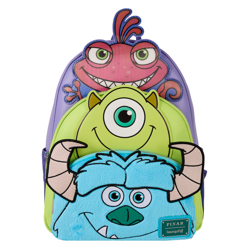 MONSTERS INC. - Mike, Sulley et Randall - Mini Backpack LoungeFly