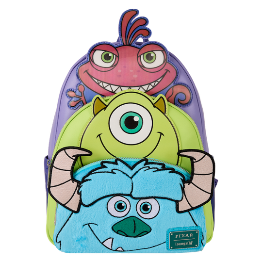 MONSTERS INC. - Mike, Sulley et Randall - Mini Backpack LoungeFly
